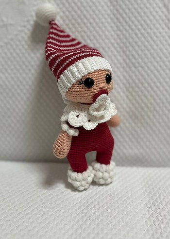 Renkli Örgü Bebek Seti - Görsel 2