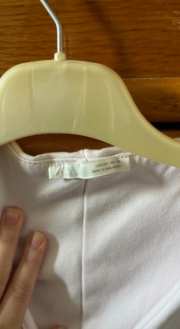 Kadın pembe Keten Düğmeli Yelek - Görsel 2