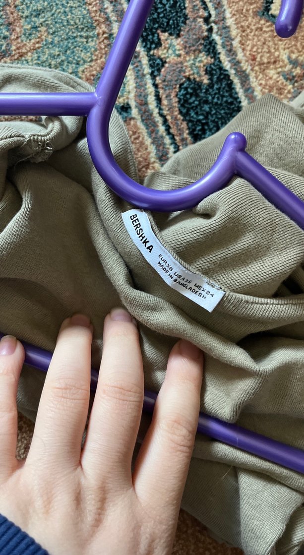 Bej Keten Uzun İnce Askılı Elbise - Görsel 3