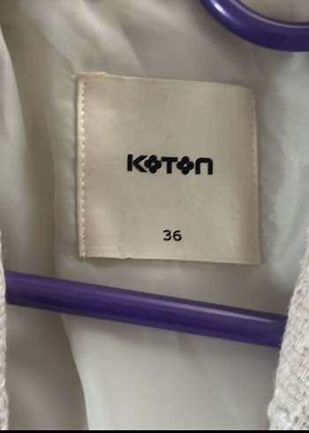 Kadın Beyaz Keten Mini Blazer takım - Görsel 3