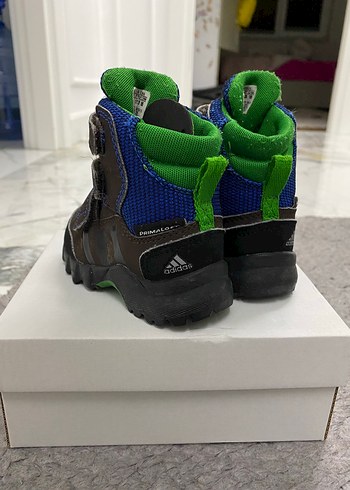 Adidas Mavi Baskılı Erkek Çocuk Kauçuk Bot