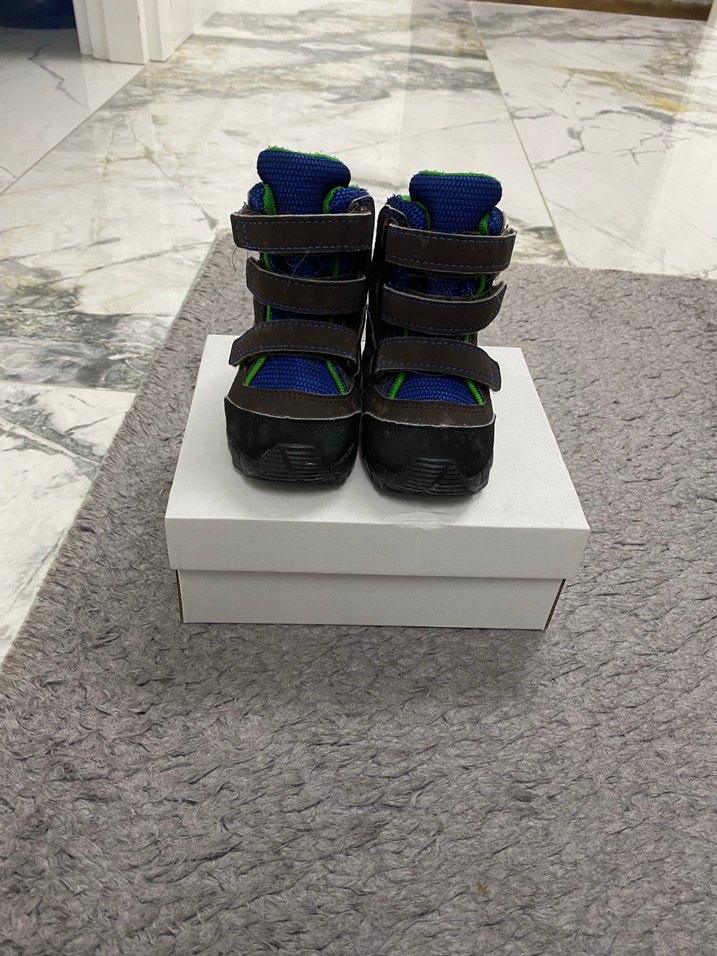 Mavi Baskılı Erkek Çocuk Kauçuk Bot - Görsel 4