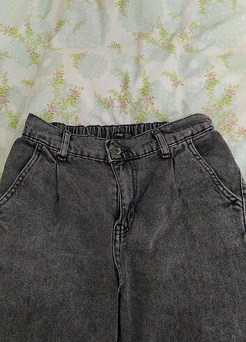 Ambar gri mom jean