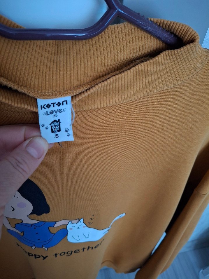 koton marka  Baskılı Sweatshirt - Görsel 2