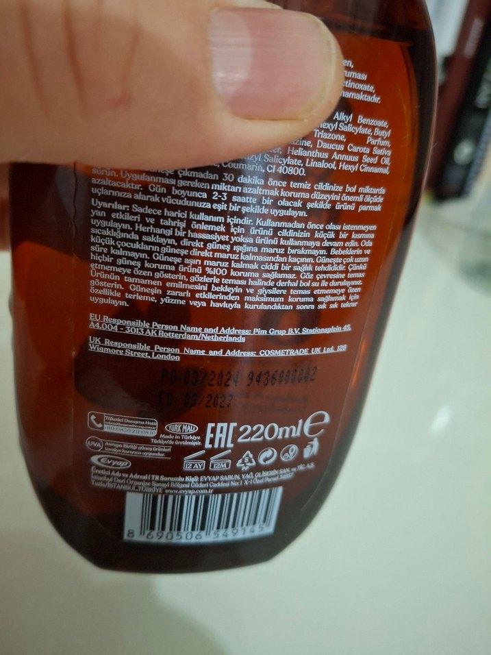 Arko Suncare Işıltılı Bronzluk SPF 6 Güneş Yağı - Görsel 4