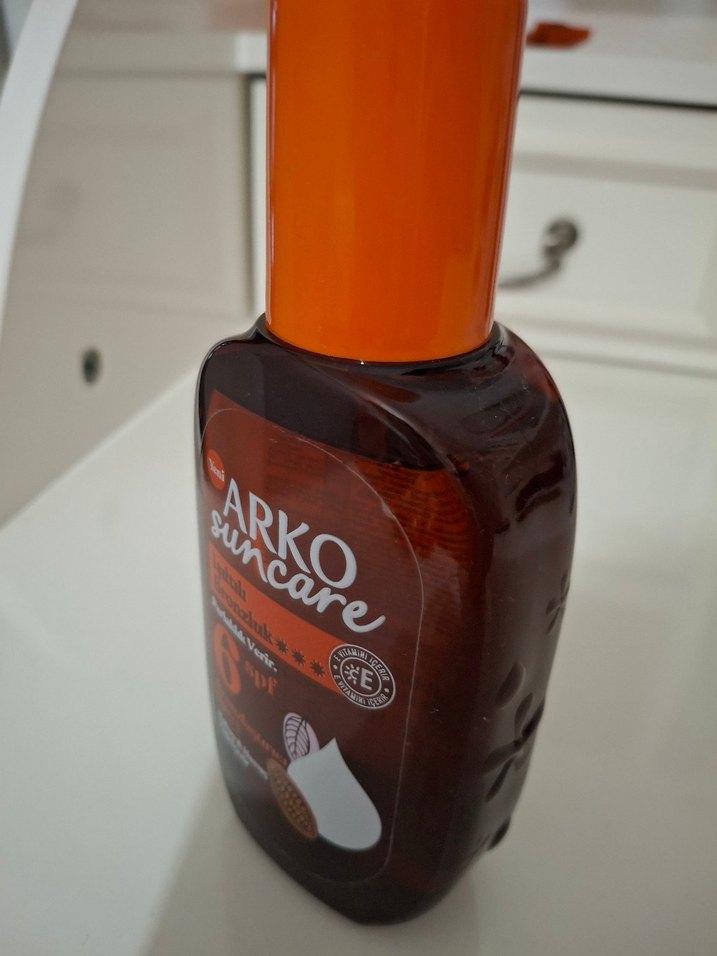 Arko Suncare Işıltılı Bronzluk SPF 6 Güneş Yağı - Görsel 2