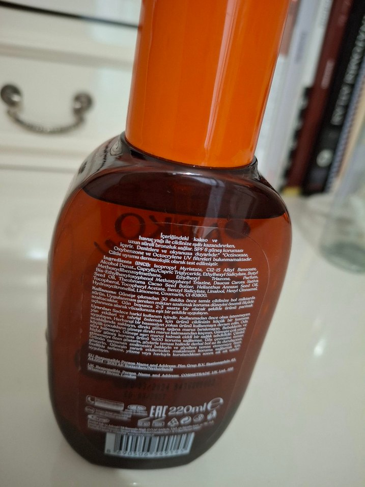 Arko Suncare Işıltılı Bronzluk SPF 6 Güneş Yağı - Görsel 3