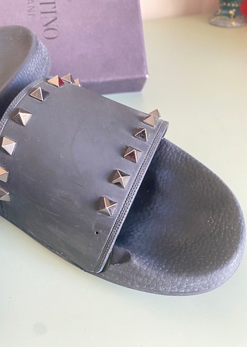 Valentino Garavani Siyah Erkek Terlik - Görsel 4