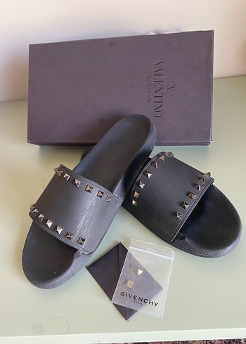 Valentino Garavani Siyah Erkek Terlik - Görsel 3