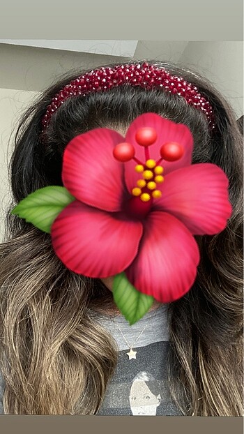 Bordo Kına Tacı - Görsel 3