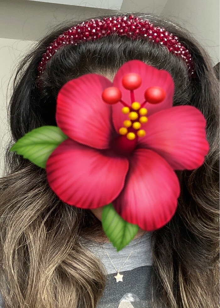 Bordo Kına Tacı - Görsel 3