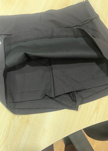 Zara Siyah Midi Etek Fermuarlı - Görsel 5