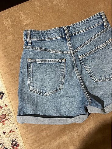 Zara  marka yüksel bel şort - Görsel 5