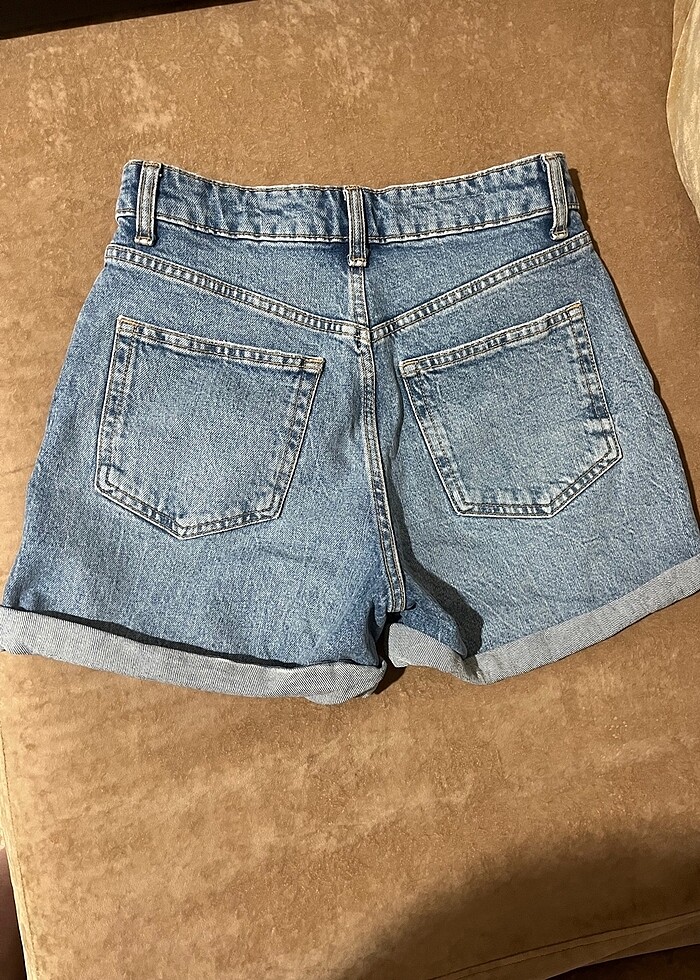 Zara  marka yüksel bel şort - Görsel 4