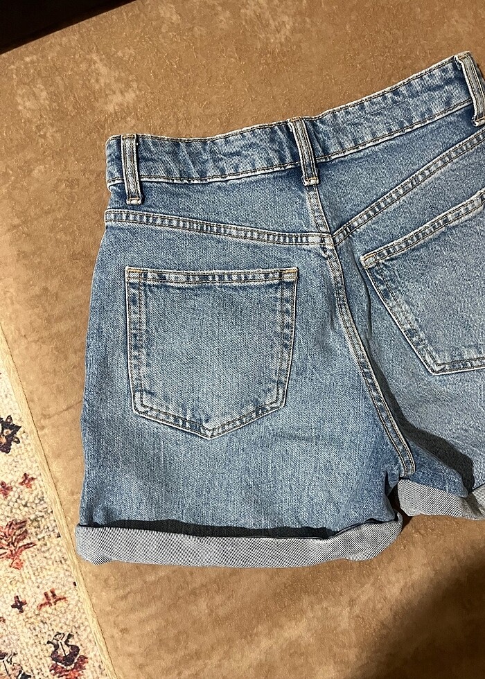 Zara  marka yüksel bel şort - Görsel 5