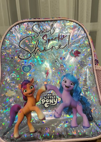  Parlak My Little Pony Çocuk Okul Çantası