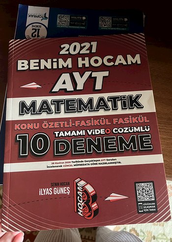 2021 Benim Hocam AYT Matematik 10 Deneme Kitabı