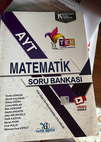 AYT Matematik Soru Bankası - Yayın Denizi