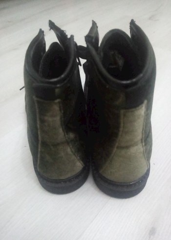 Kahverengi Kamuflaj Desenli Erkek Bot - Görsel 5