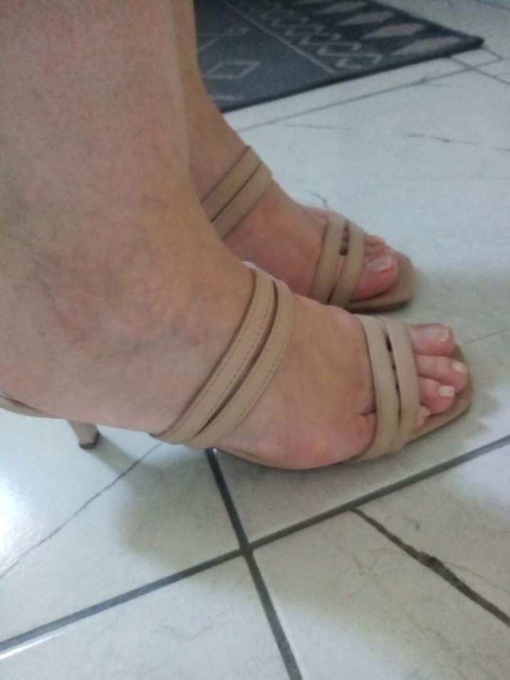 Bej Süet Stiletto Topuklu Minimalist Sandalet - Görsel 4