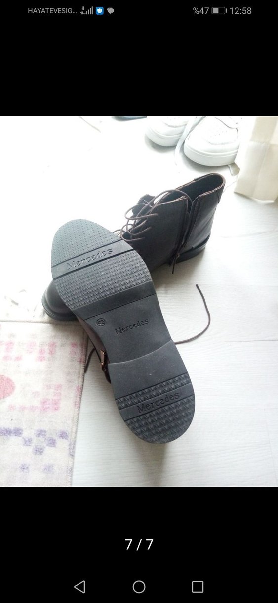 Klasik Kahverengi Deri Erkek Bot - Görsel 2