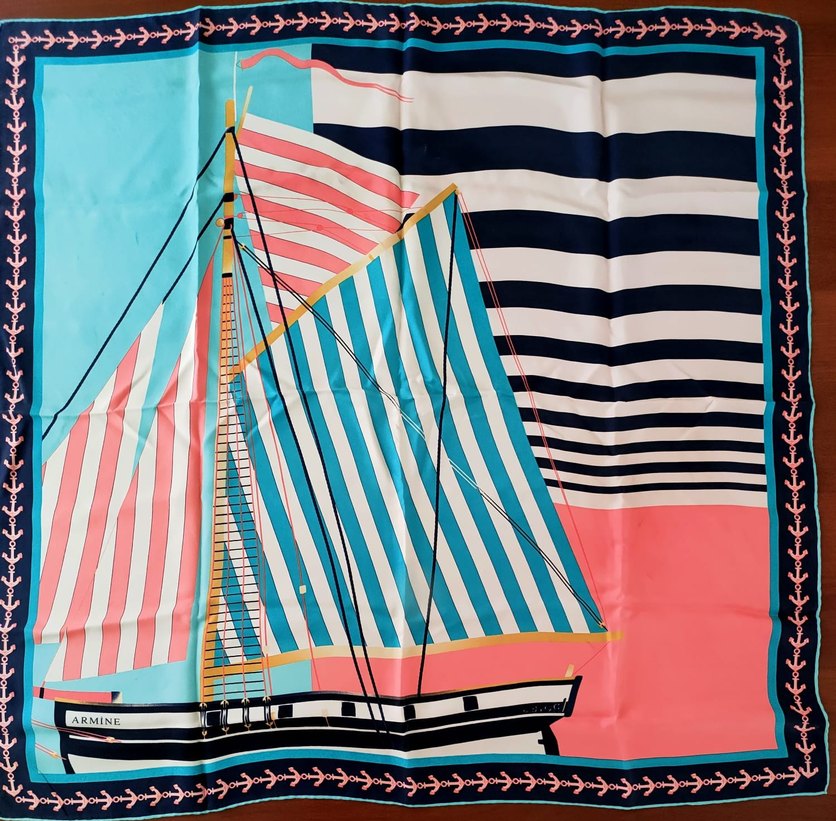 Çok Renkli Bohem Kadın Fular - Görsel 2