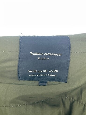 xs Beden yeşil Renk Zara Mont %70 İndirimli.