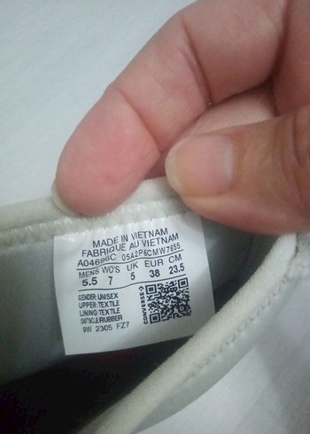 Fermuarlı Beyaz Kadın Dolgu Topuk Ayakkabı - Görsel 3