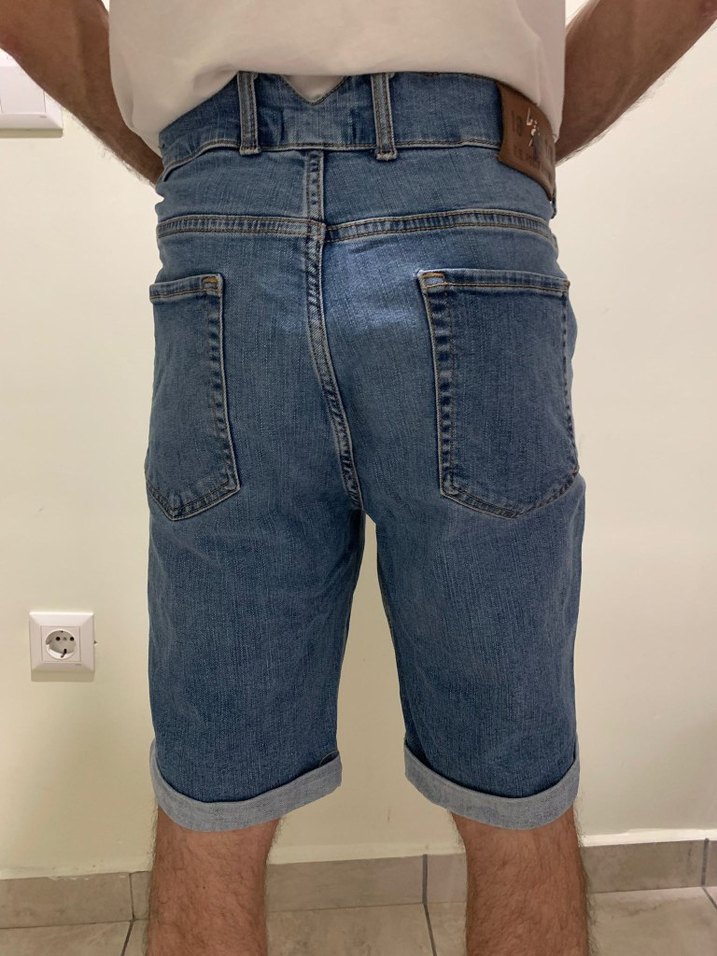 Erkek Mavi Regular Fit Denim Pantolon - Görsel 2