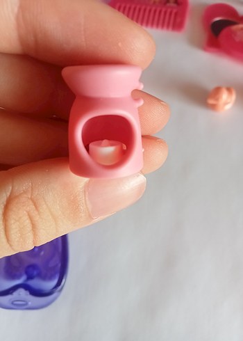 Beden Renk Çocuklar için Barbie Seti - Pembe ve Mor