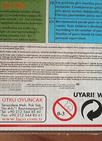 Beden Renk 250 parça yapboz