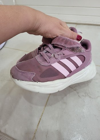 29 Beden Kız Çocuk Pudra Renkli Sneakers