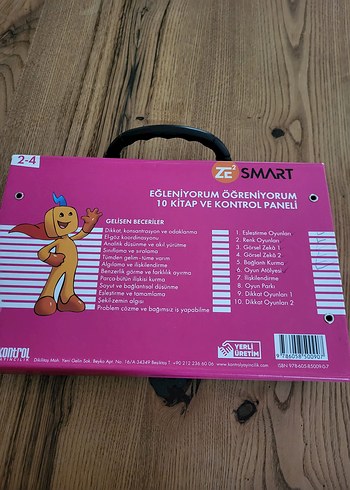 Beden Renk Smart Görsel Dikkat Seti 2-4 Yaş