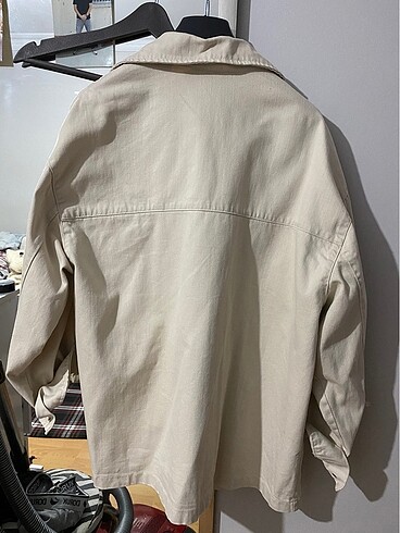 l Beden Krem oversize ceket