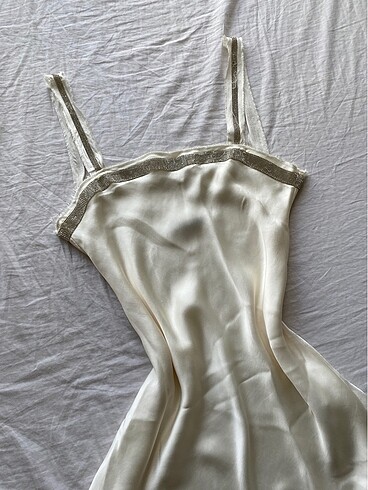 Zara Mini saten elbise