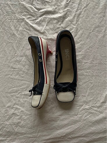 Vintage mini topuklu ayakkabı