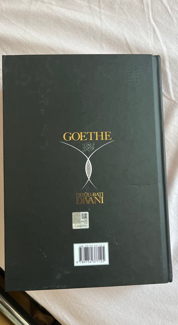 GOETHE Doğu-Batı Divanı Kitabı - Görsel 2