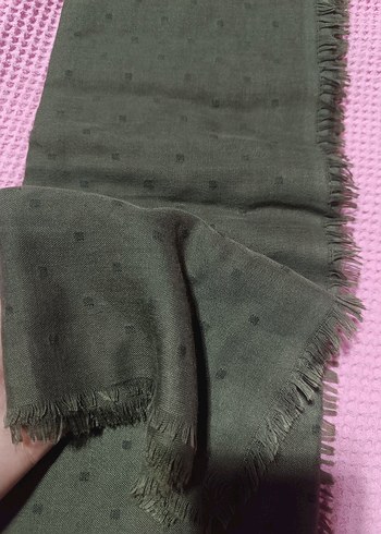 Siyah Elastik Kadın Eşarp - Görsel 8