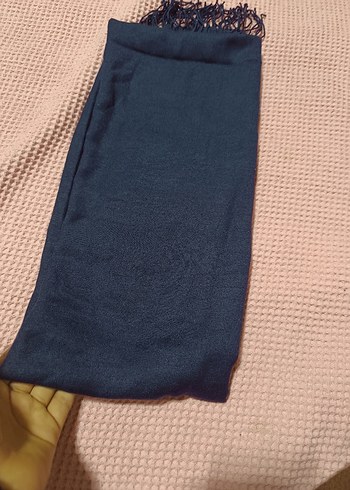 Siyah Elastik Kadın Eşarp - Görsel 20