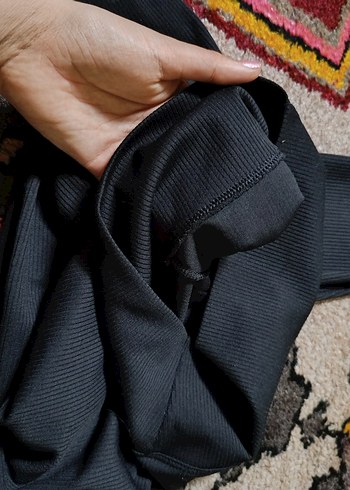 Siyah Kadın Tayt - Görsel 2