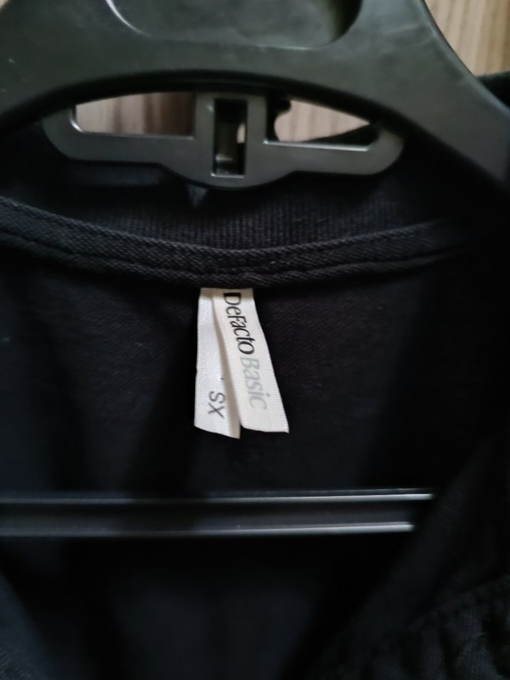 Siyah Erkek Polo Yaka Kısa Kollu Tişört - Görsel 2