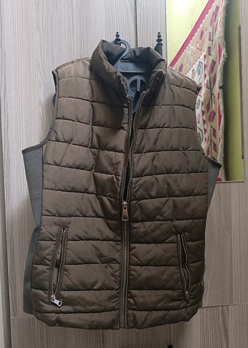 Paulmark kadın Haki şişme Yelek - Görsel 3