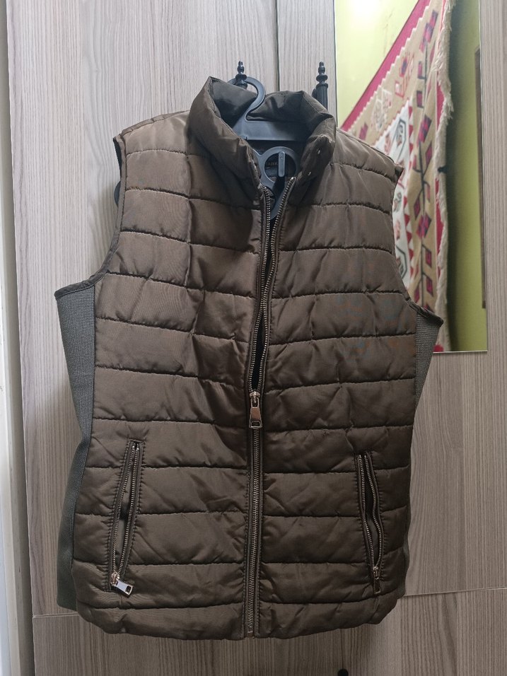 Paulmark  kadın Haki şişme Yelek - Görsel 3