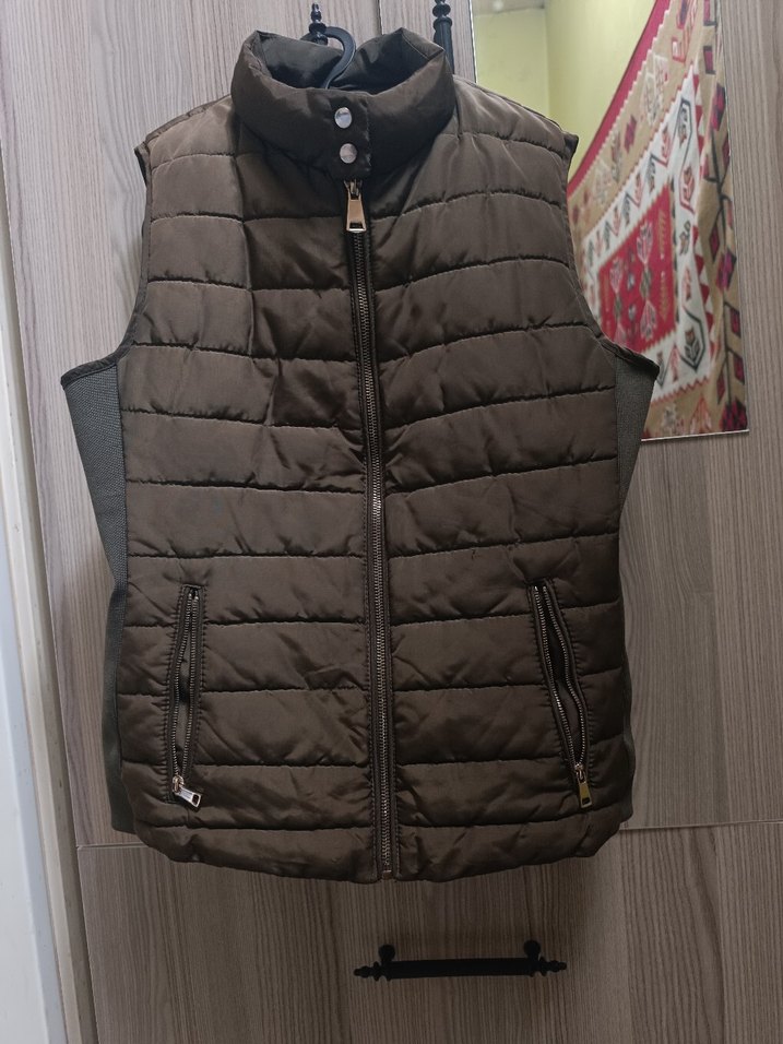 Paulmark  kadın Haki şişme Yelek - Görsel 2