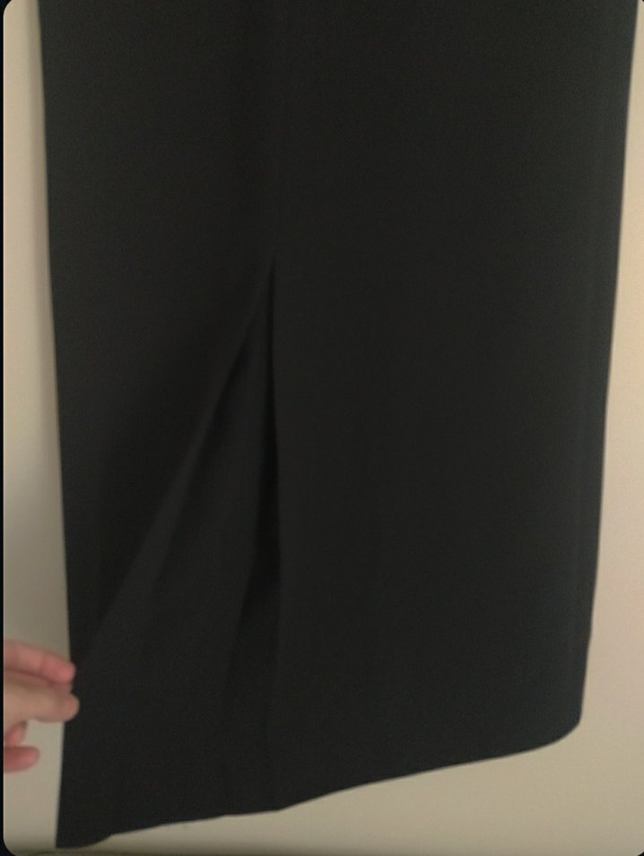 Kadın Siyah Uzun Etek - Görsel 3