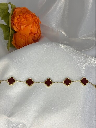 Bordo Van Cleef Bileklik