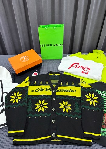 Les Benjamins Premium Koleksiyonluk Kazak Yelek Hirka