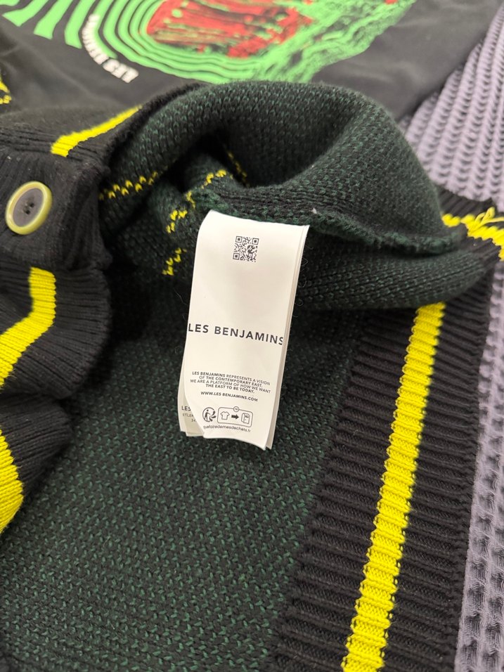Les Benjamins Premium Koleksiyonluk Kazak Yelek Hırka — görsel 6/8