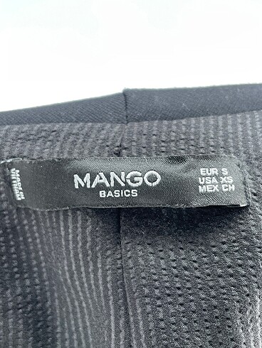 s Beden siyah Renk Mango Blazer %70 İndirimli.