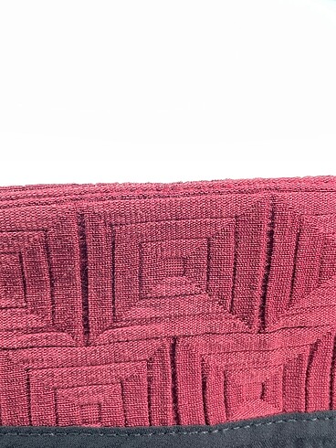 34 Beden bordo Renk Koton Mini Etek %70 İndirimli.